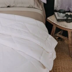 Sorrento Wool Quilt -The Bed Rooms Shop 1.2 Closeup SorrentoWashWool 1024x1014 1