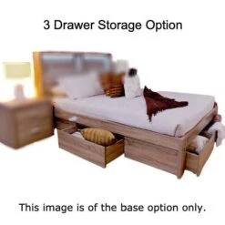 Everest Wood Bed Frame 2 Everest Wood Bed Frame -The Bed Rooms Shop 3DrawerStorageOption 8fbbbc4a 7162 4730 9f21 f7d51fe0fe71