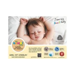 Wool Cot Underblanket 2 Wool Cot Underblanket -The Bed Rooms Shop 3 Packshot WoolUnderblanketCot 1024x1014 1
