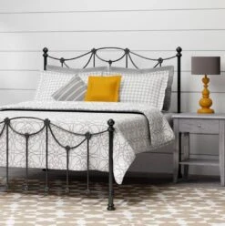Carlton Cast Iron Bed Frame With Low Foot 3 Carlton Cast Iron Bed Frame With Low Foot -The Bed Rooms Shop 58410590 2828432380531000 5035061828606149332 n