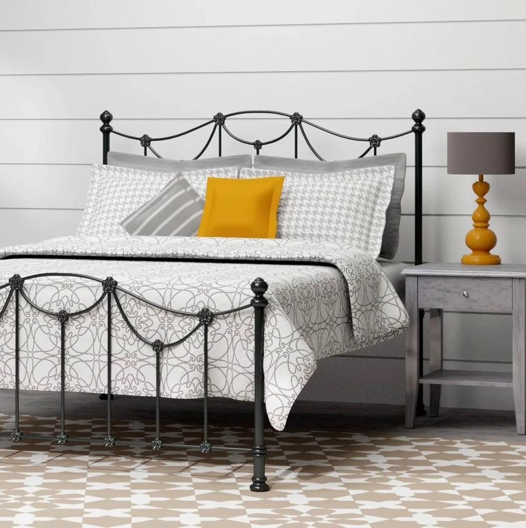 Carlton Cast Iron Bed Frame with Low Foot Carlton Cast Iron Bed Frame With Low Foot -The Bed Rooms Shop 58410590 2828432380531000 5035061828606149332 n