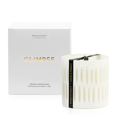 Apsley Glimpse Soy Candle White Apsley Glimpse Soy Candle White -The Bed Rooms Shop APSLEY LUX P Glimpse 1.7kg BLANC B WS 2048x 4943dac1 f96d 429d b194 bd835c85fea6