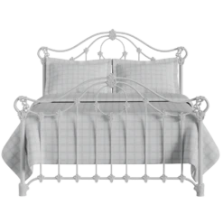 Albany Cast Iron Bed Frame -The Bed Rooms Shop Albany Cast Iron Frame Satin White