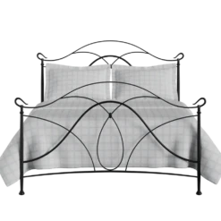 Ardno Cast Iron Bed Frame -The Bed Rooms Shop Ardno Iron Frame Satin Black