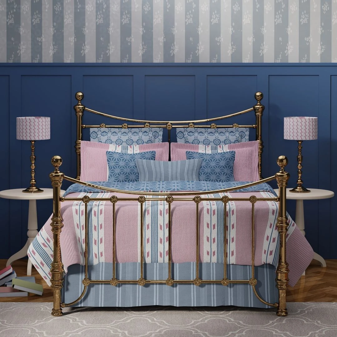 Arrino Brass Bed Frame Arrino Brass Bed Frame -The Bed Rooms Shop ArrinoBrassBedFrame