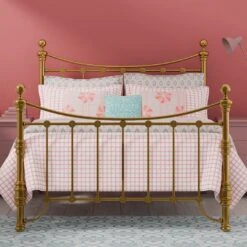 Arrino Brass Bed Frame 4 Arrino Brass Bed Frame -The Bed Rooms Shop ArrinoBrassBedFrame4