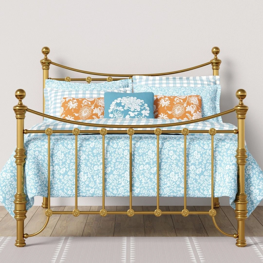Arrino Brass Bed Frame Arrino Brass Bed Frame -The Bed Rooms Shop ArrinoBrassBedFrame5
