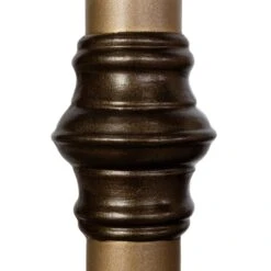 Artem Cast Iron Bed Frame -The Bed Rooms Shop Artem 1300 queen CBMPF AgedBrass finish closeup2