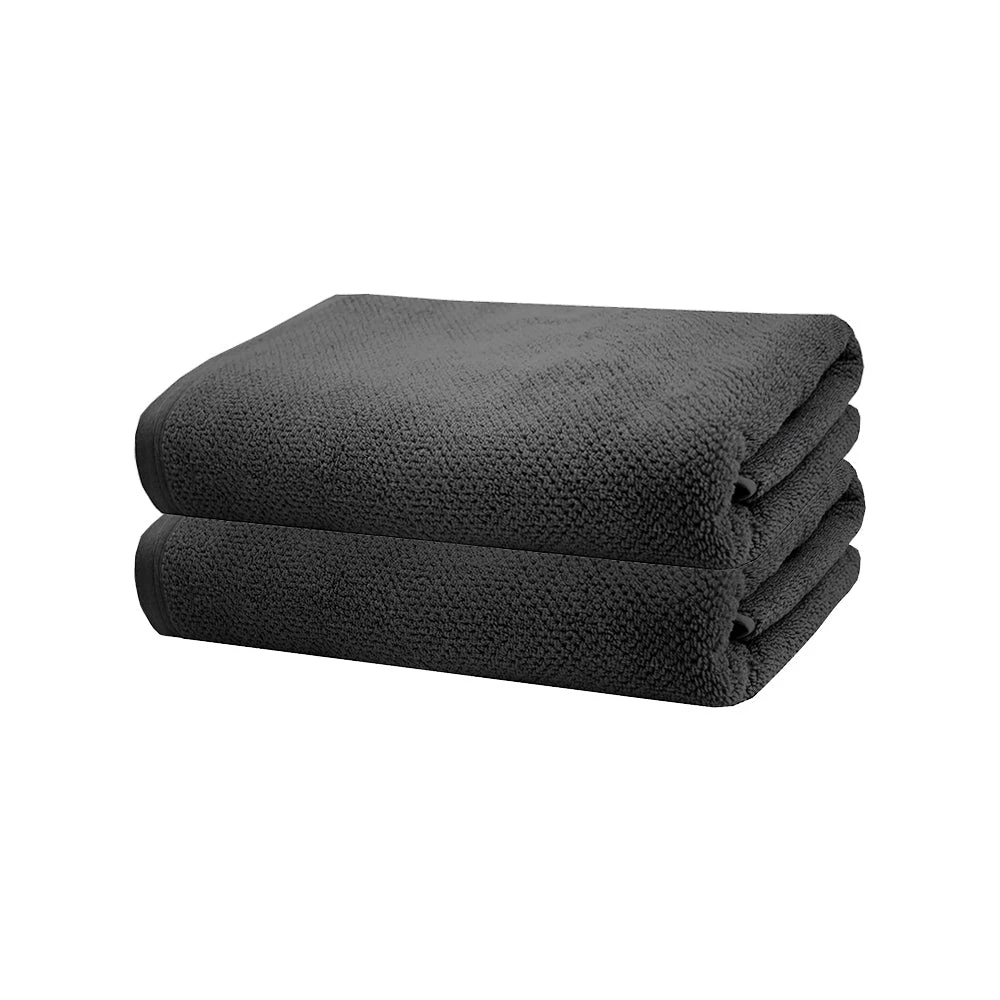 Angove Bath Towel Angove Bath Towel -The Bed Rooms Shop BAANGBT2PCHA Angove BathTowel2Pack Charcoal PRO web a p