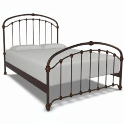 Birmingham Cast Iron Bed Frame 10 Birmingham Cast Iron Bed Frame -The Bed Rooms Shop Birmingham Cast Iron Bed Frame Aged Copper Brown