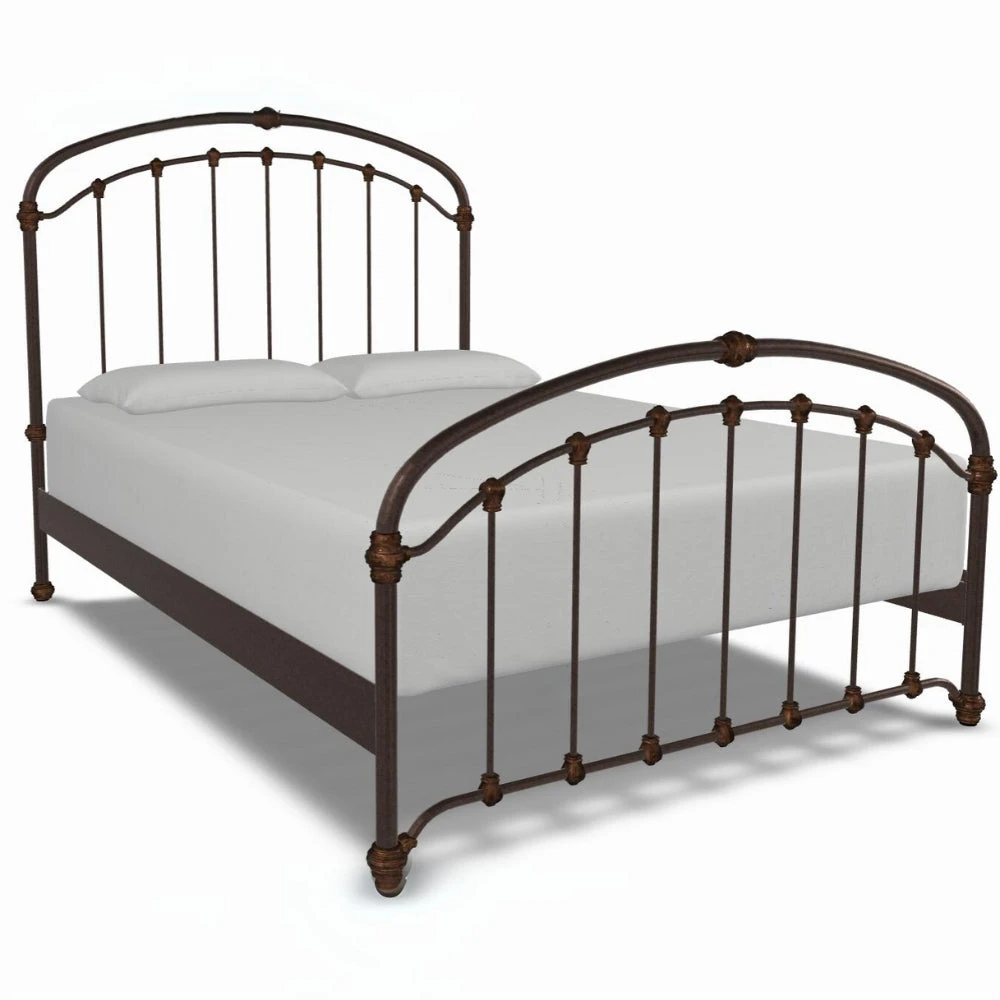 Birmingham Cast Iron Bed Frame Birmingham Cast Iron Bed Frame -The Bed Rooms Shop Birmingham Cast Iron Bed Frame Aged Copper Brown