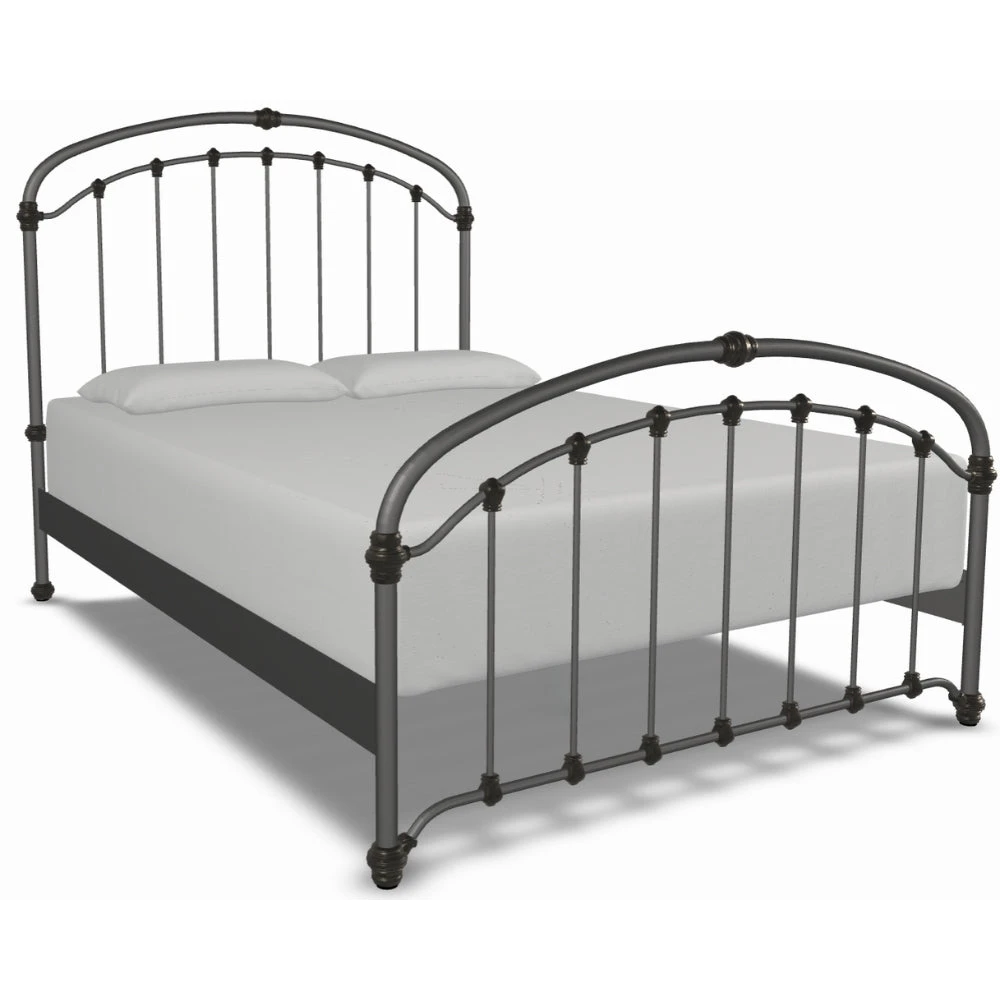Birmingham Cast Iron Bed Frame Birmingham Cast Iron Bed Frame -The Bed Rooms Shop Birmingham Cast Iron Bed Frame Aged Nickel