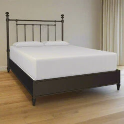 Blake Cast Iron Bed Frame With Surround Frame -The Bed Rooms Shop Blake Cast Iron Bed Frame Aged Bronze 4ace0ddc 3e45 499f 8846 6cb07836b008