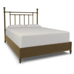 Blake Cast Iron Bed Frame With Surround Frame -The Bed Rooms Shop Blake Cast Iron Bed Frame Brass Bisque 3ee54c62 7433 4a65 8eba af1ed6d547af