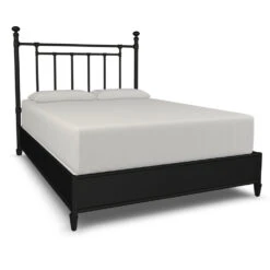 Blake Cast Iron Bed Frame With Surround Frame -The Bed Rooms Shop Blake Cast Iron Bed Frame Matte Black 681e21f0 42a1 480f a191 b9d47f7de445