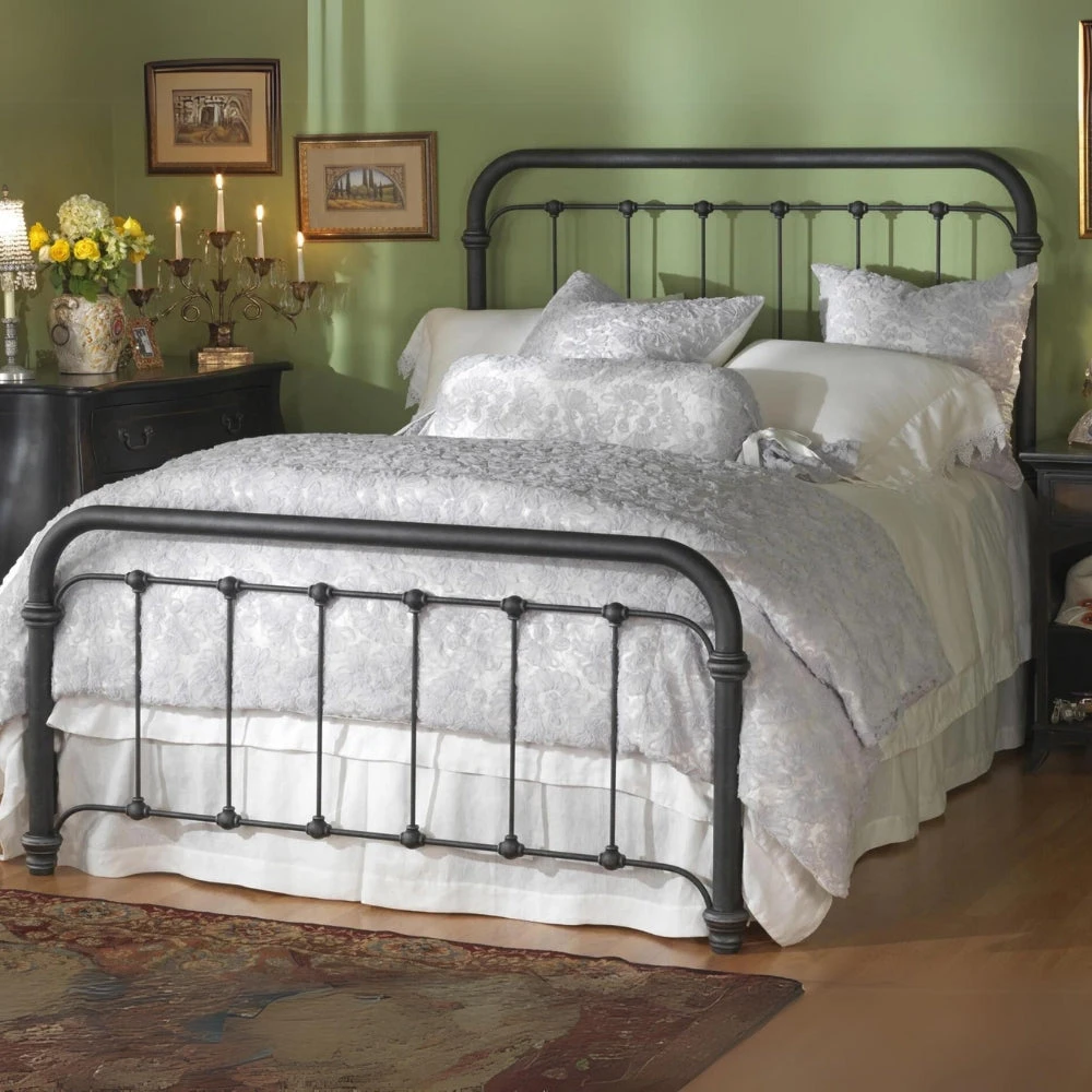 Braden Cast Iron Bed Frame Braden Cast Iron Bed Frame -The Bed Rooms Shop BradenIronMetalBedFrame