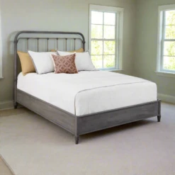 Braden Cast Iron Bed Frame With Surround Frame