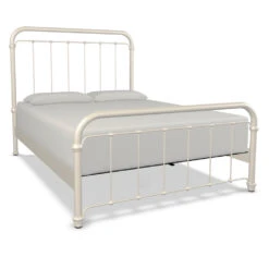 Braden Cast Iron Bed Frame 17 Braden Cast Iron Bed Frame -The Bed Rooms Shop Braden Cast Iron Bed Frame Antique White