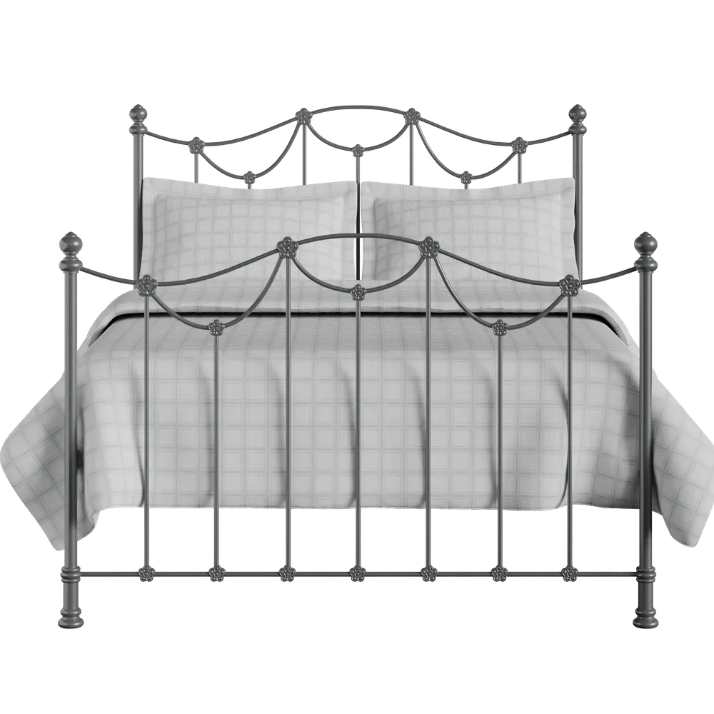 Carlton Cast Iron Bed Frame Carlton Cast Iron Bed Frame -The Bed Rooms Shop Carie Cast Iron Frame Pewter 28781ad7 3282 46d1 a06a 97fee68b49ce