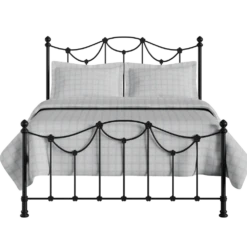 Carlton Cast Iron Bed Frame With Low Foot 8 Carlton Cast Iron Bed Frame With Low Foot -The Bed Rooms Shop Carlton Cast Iron Frame Satin Black