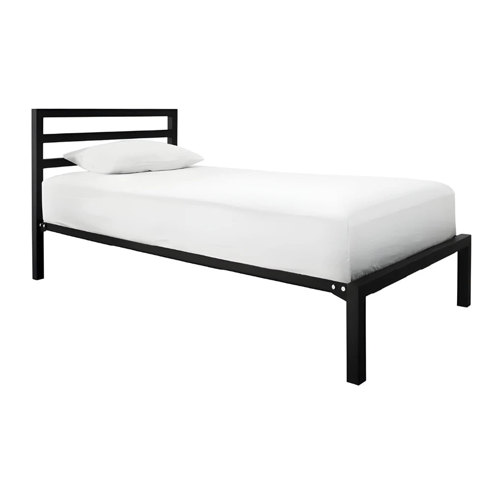 Casey Metal Bed Frame Casey Metal Bed Frame -The Bed Rooms Shop CaseyMetalBedFrame