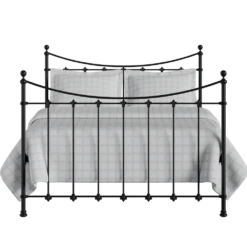 Chatsbury Cast Iron Bed Frame -The Bed Rooms Shop Chatsbury Cast Iron Frame Satin Black