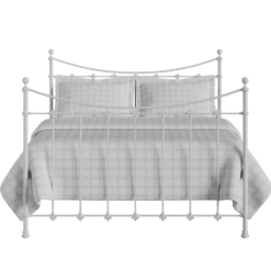 Chatsbury Cast Iron Bed Frame -The Bed Rooms Shop Chatsbury Cast Iron Frame Satin White