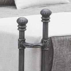 Chelsea Cast Iron Bed Frame With Return Posts -The Bed Rooms Shop Chelsea 4 1000x1000 crop center d4abbdef c9d1 4c18 85e1 53ac320558d6