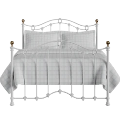 Clareville Cast Iron Bed Frame -The Bed Rooms Shop Clareville Cast Iron Frame Satin White