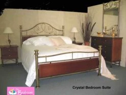CrystalMetal Bed Frame