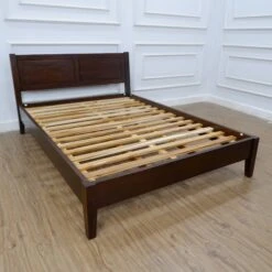 Charles Wood Bed Frame Low Profile -The Bed Rooms Shop DSCF9350