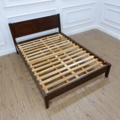 Charles Wood Bed Frame Low Profile -The Bed Rooms Shop DSCF9351