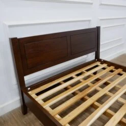 Charles Wood Bed Frame Low Profile -The Bed Rooms Shop DSCF9354