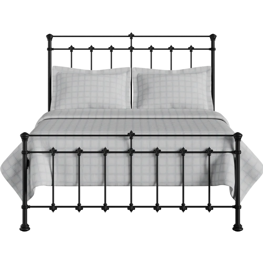 Edan Cast Iron Bed Frame Edan Cast Iron Bed Frame -The Bed Rooms Shop Edan Cast Iron Bed Frame Satin Black 8fafb0ce 404d 4750 beec 540ff860d3f2