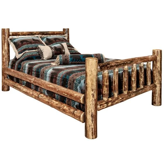 Glacier Country Wood Bed Frame Glacier Country Wood Bed Frame -The Bed Rooms Shop GlacierCountry1