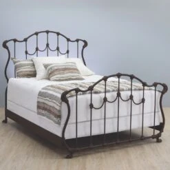 Hamilton Cast Iron Bed Frame -The Bed Rooms Shop Hamilton 1