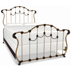 Hamilton Cast Iron Bed Frame -The Bed Rooms Shop Hamilton Cast Iron Bed Frame Aged Brass 578fc7c8 2ab6 41d9 8de2 68d44b740628