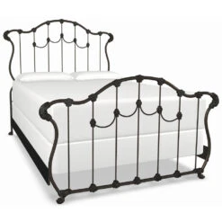 Hamilton Cast Iron Bed Frame -The Bed Rooms Shop Hamilton Cast Iron Bed Frame Aged Bronze