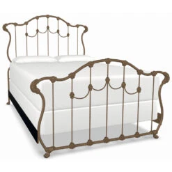 Hamilton Cast Iron Bed Frame -The Bed Rooms Shop Hamilton Cast Iron Bed Frame Copper Bisque