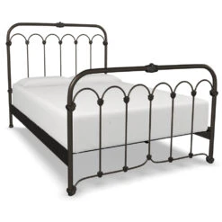 Hillsboro Cast Iron Bed Frame -The Bed Rooms Shop Hillsboro Cast Iron Bed Frame Aged Bronze