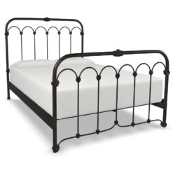 Hillsboro Cast Iron Bed Frame -The Bed Rooms Shop Hillsboro Cast Iron Bed Frame Aged Gold