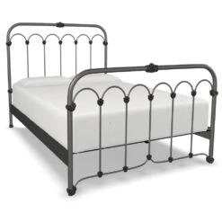 Hillsboro Cast Iron Bed Frame -The Bed Rooms Shop Hillsboro Cast Iron Bed Frame Aged Nickel 84ecd975 47e9 4ae4 992c 06c644b0e857