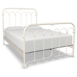 Hillsboro Cast Iron Bed Frame -The Bed Rooms Shop Hillsboro Cast Iron Bed Frame Antique White