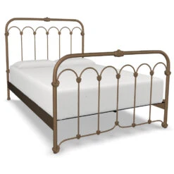 Hillsboro Cast Iron Bed Frame -The Bed Rooms Shop Hillsboro Cast Iron Bed Frame Copper Bisque