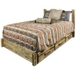 Homestead Wood Bed Frame Low Foot With Drawers -The Bed Rooms Shop Homestead3 a41ea993 7b72 43a0 9d2c d781c06c12c5