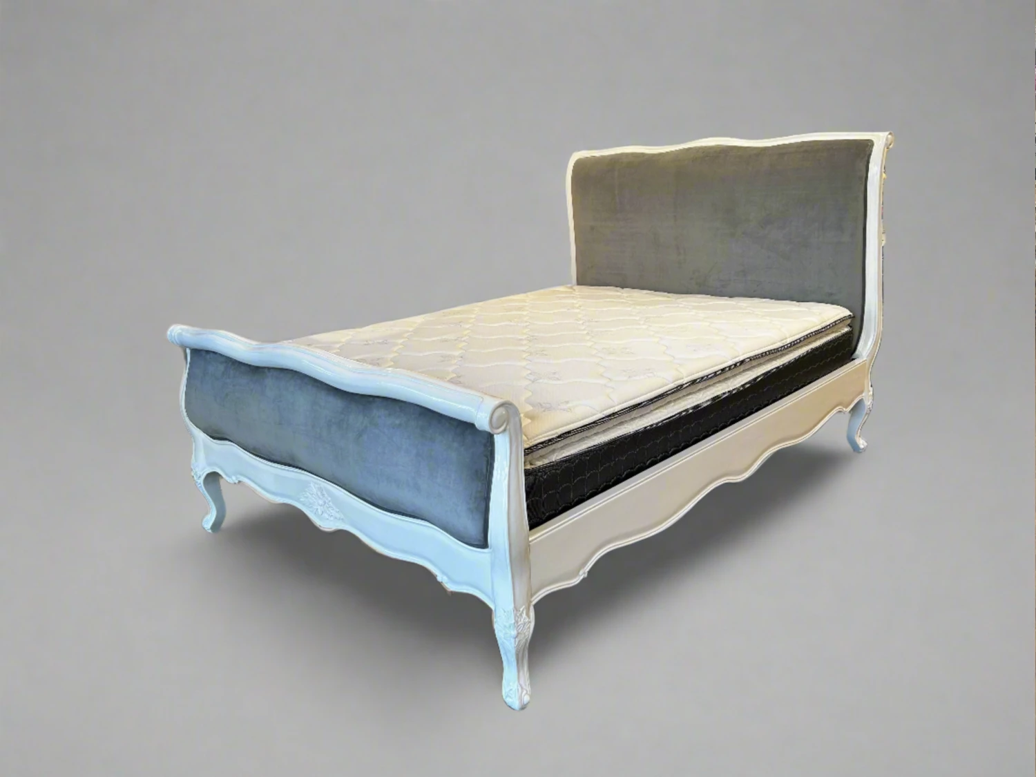 Andorra Wooden Sleigh Bed Andorra Wooden Sleigh Bed -The Bed Rooms Shop IMG 1 85ad1d3e 4c0d 425e 9047 08b0b1cbdde0 scaled