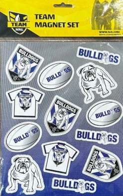 Canterbury Bulldogs Sheet Of Magnets