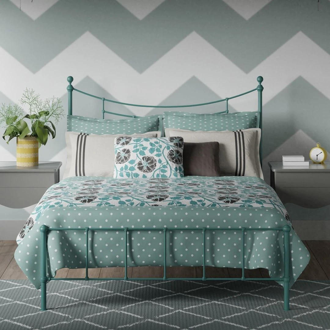 Islington Cast Iron Bed Frame Islington Cast Iron Bed Frame -The Bed Rooms Shop IslingtonCastIronBedFrame6