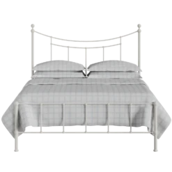 Islington Cast Iron Bed Frame 5 Islington Cast Iron Bed Frame -The Bed Rooms Shop Islington Cast Iron Frame Glossy Ivory