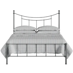 Islington Cast Iron Bed Frame 7 Islington Cast Iron Bed Frame -The Bed Rooms Shop Islington Cast Iron Frame Pewter